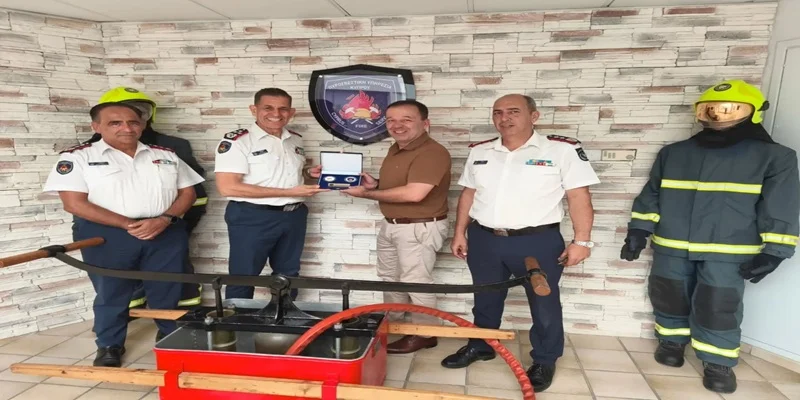 Συνάντηση Λογγίνου με τον νέο Αστυνομικό Ακόλουθο της Γαλλικής Πρεσβείας