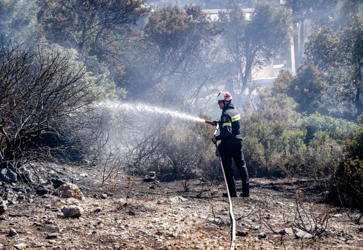 Ξεπερνούν τα 130.000 στρέμματα οι καμένες εκτάσεις στη Δυτική Αττική, συνεχίζονται οι προσπάθειες κατάσβεσης