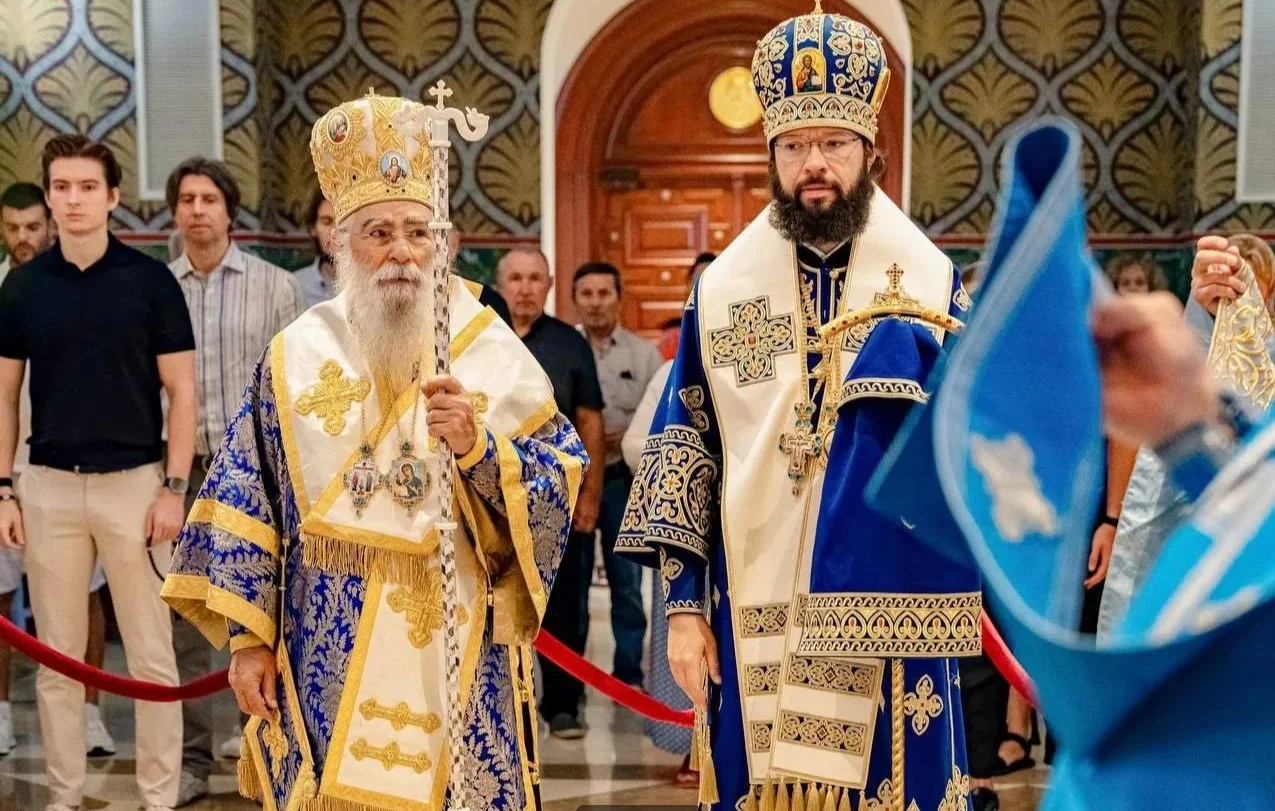 Παράσημο από τον Πατριάρχη Κύριλλο Mόσχας στον Μητροπολίτη Τιμόθεο στην Κύπρο