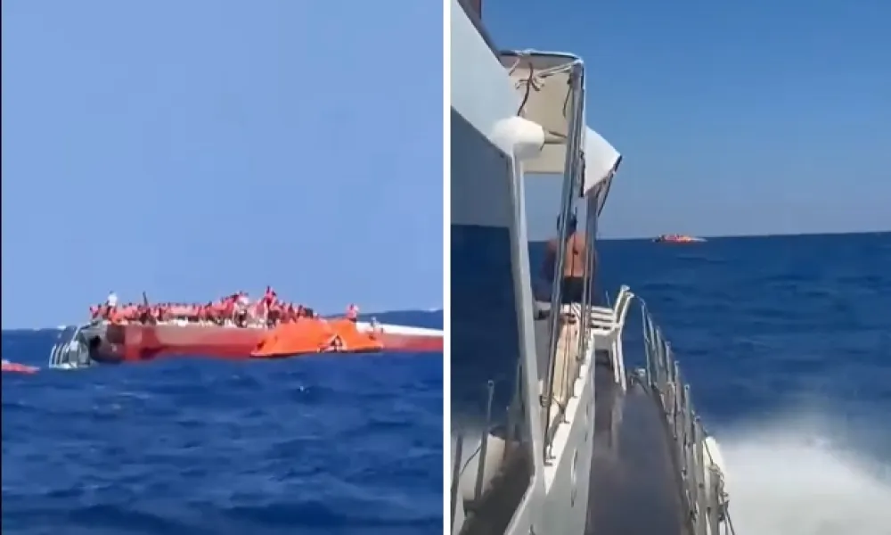 Ναυάγιο στην Κερύνεια: 11 πλοία και 2 ελικόπτερα διάσωσης έστειλε η Τουρκία