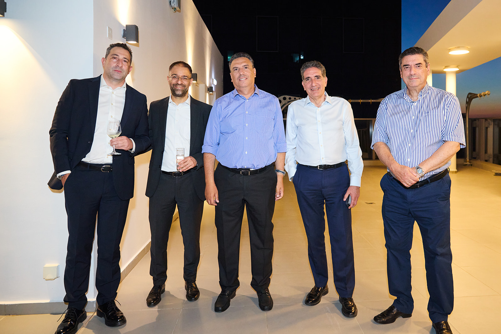 Ο Μιχάλης Λούης, CEO Eurobank Ltd δεξιώθηκε τους CIM Honorary Fellows και το Advisory Board