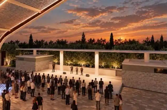 Παρουσιάστηκαν τα τελικά σχέδια ανάπλασης της νέας Κεντρικής Πλατείας Παραλιμνίου  (φώτο)