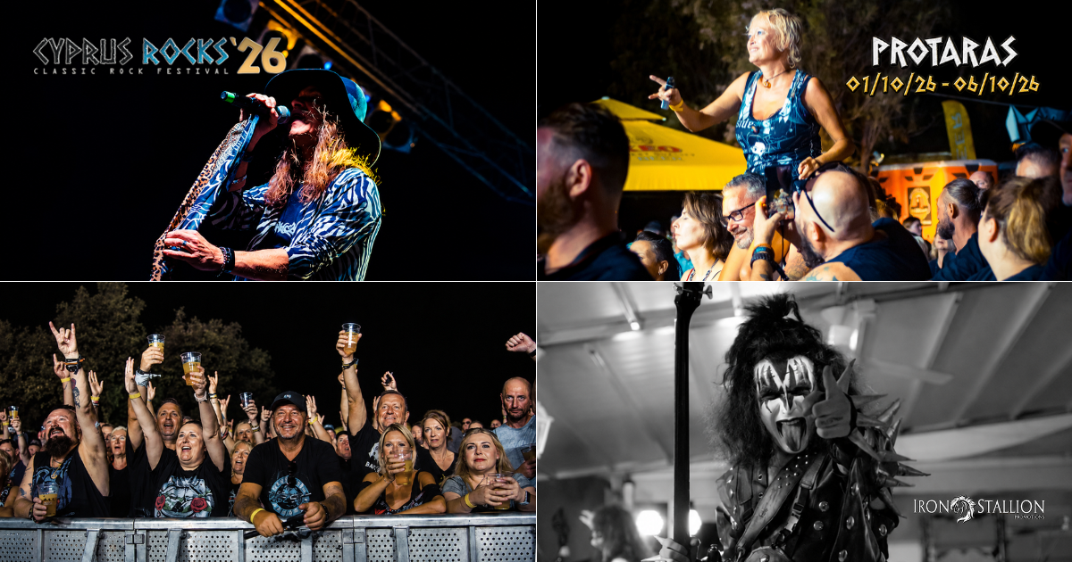 Το Cyprus Rocks Festival επιστρέφει στον Πρωταρά αυτόν τον Οκτώβριο