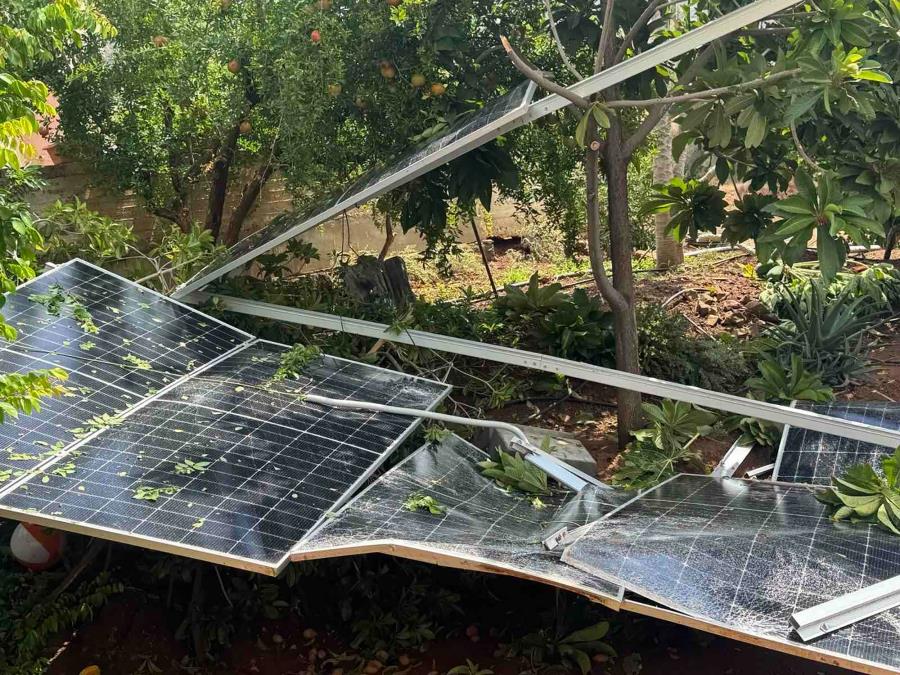 Καταγράφηκαν 12 περιπτώσεις ζημιών από την κακοκαιρία στη Λάρνακα