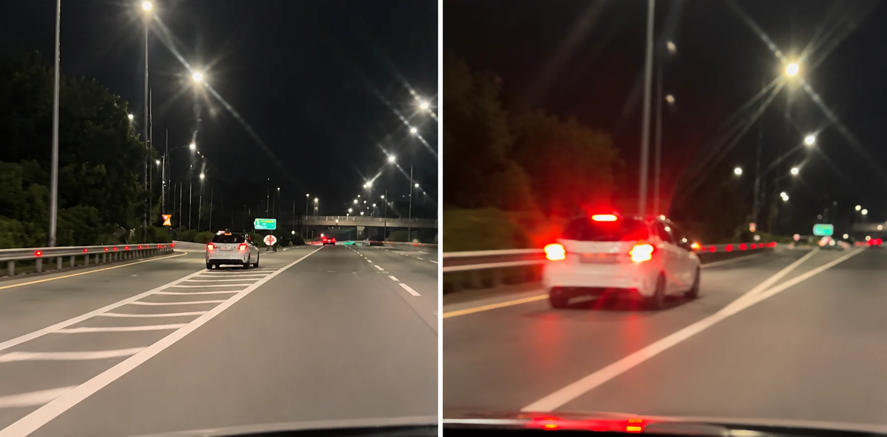 Η στιγμή που οδηγός βρίσκεται στο αντίθετο ρεύμα στον αυτοκινητόδρομο  (βίντεο)