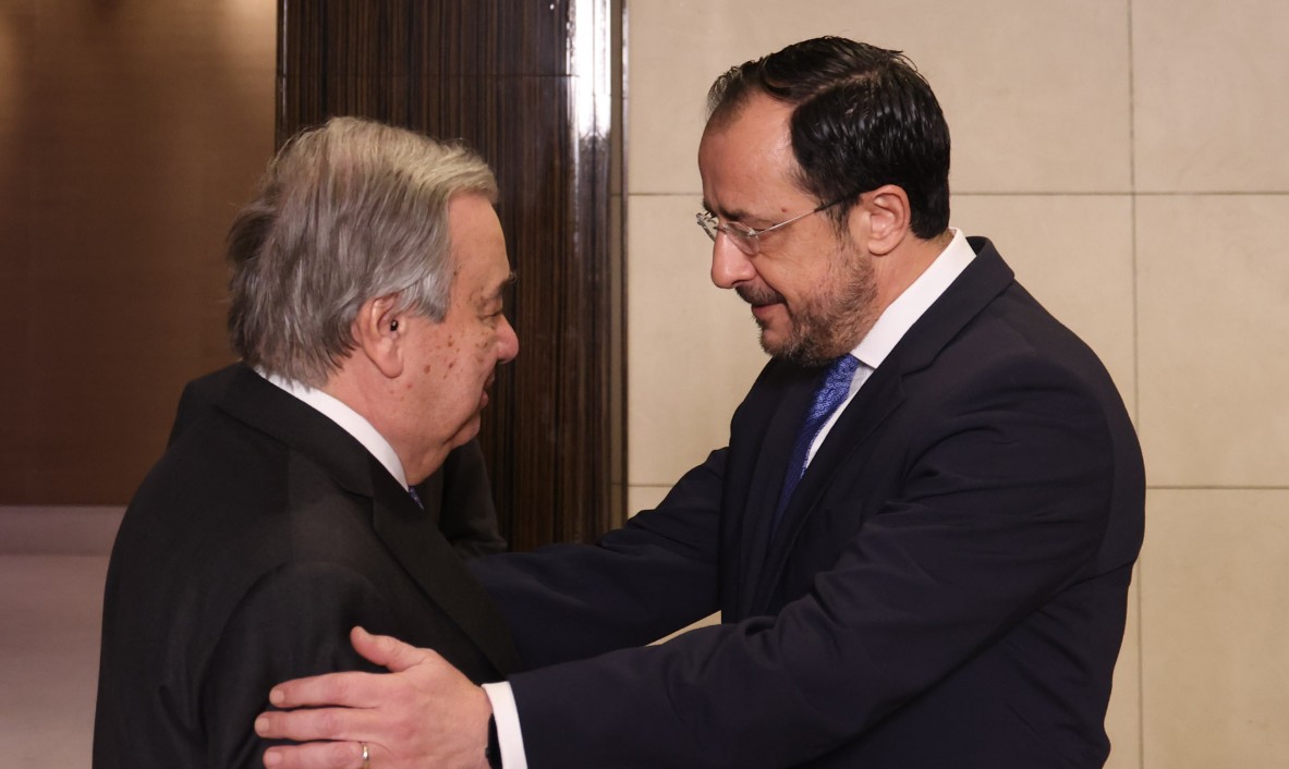 Τα βλέμματα στραμμένα στη Νέα Υόρκη, βλέπει Γκουτέρες ο Χριστοδουλίδης – Η συνάντηση είναι προγραμματισμένη για τις 17:55 ώρα Κύπρου