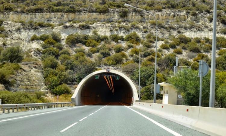 Κλειστή λωρίδα στη σήραγγα Πάφου – Λεμεσού την Τετάρτη