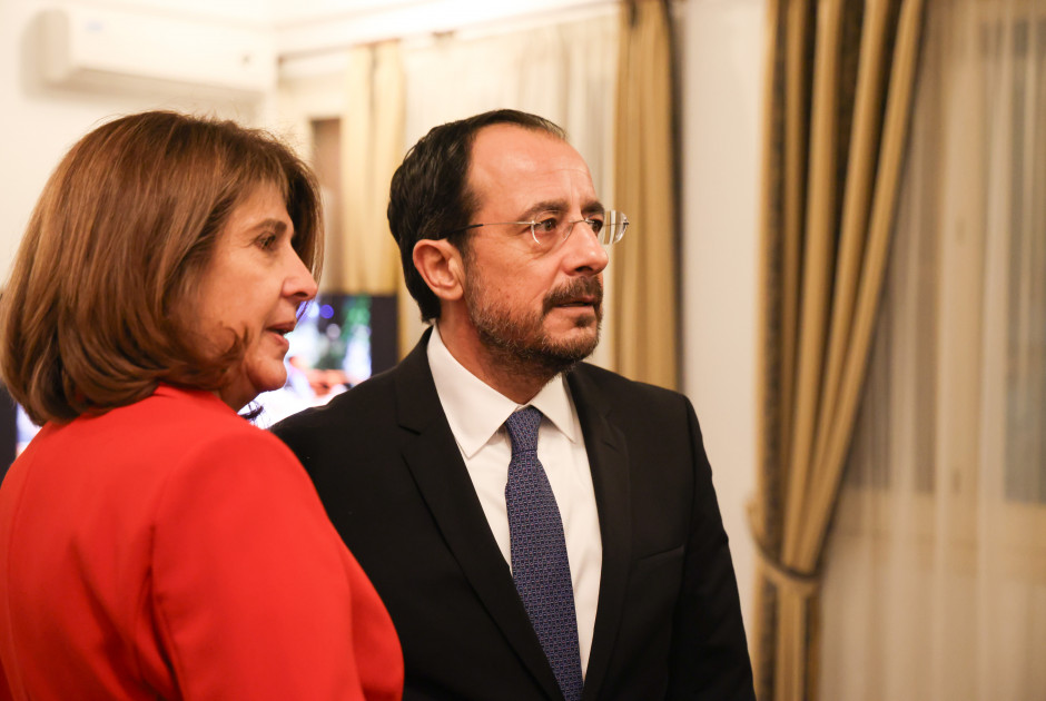 «Τα ΗΕ συνεχίζουν τις προσπάθειες για το Κυπριακό»: Για μια ώρα τα είπαν ΠτΔ και Ολγκίν στην Νέα Υόρκη