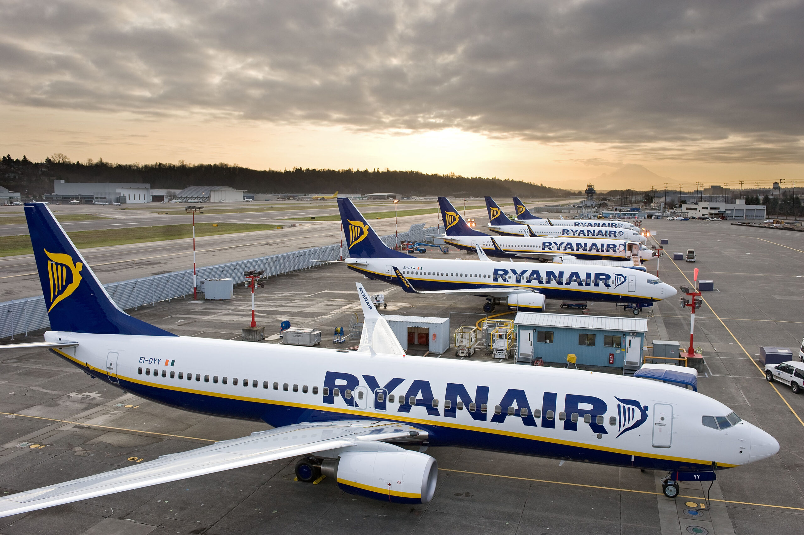 5 Ryan Air in Stalls, Boeing Field