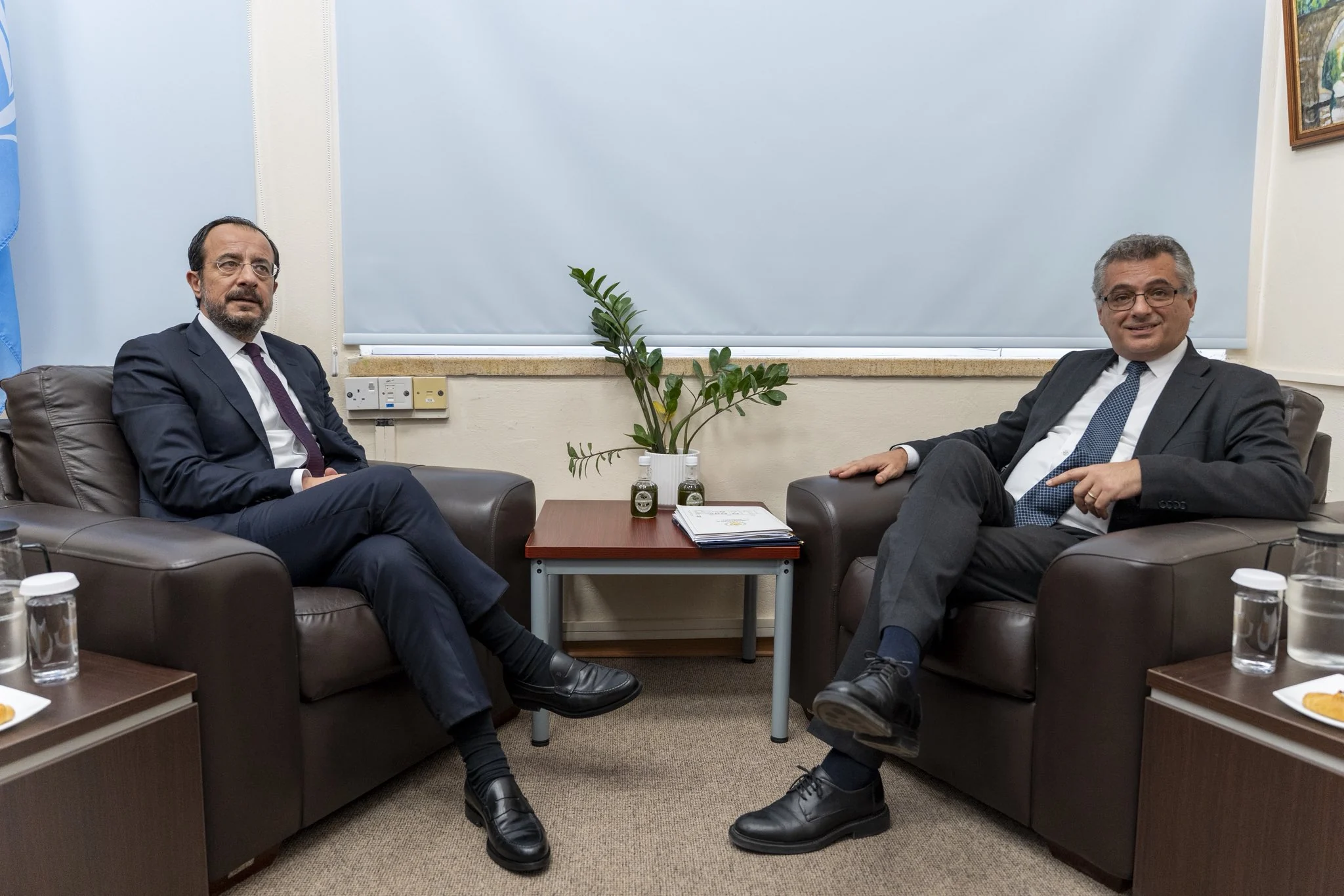 Σε εξέλιξη η συνάντηση ΠτΔ – Έρχιουρμαν: «Θέτουμε συνεχώς προτάσεις και ιδέες»