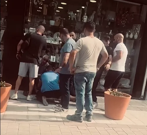 Πολίτες ακινητοποίησαν ληστή στο κέντρο της Λάρνακας  (βίντεο)