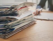 Working,On,Documents,And,Files,In,The,Office