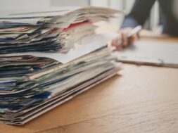 Working,On,Documents,And,Files,In,The,Office